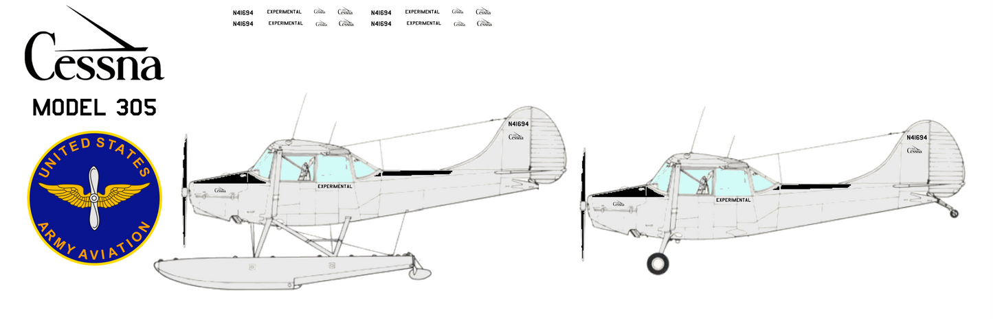 Cessna 305 Prototype N41694